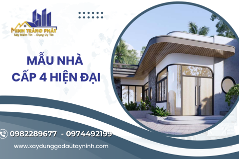 Xây dựng nhà cấp 4 đẹp tại Gò Dầu Tây Ninh