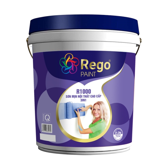Sơn mịn nội thất cao cấp 3in1 – R1000