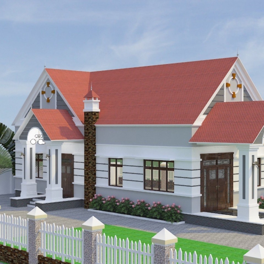 DỰ ÁN BIỆT THỰ 2 TẦNG NGÓI ĐỎ TÂY NINH